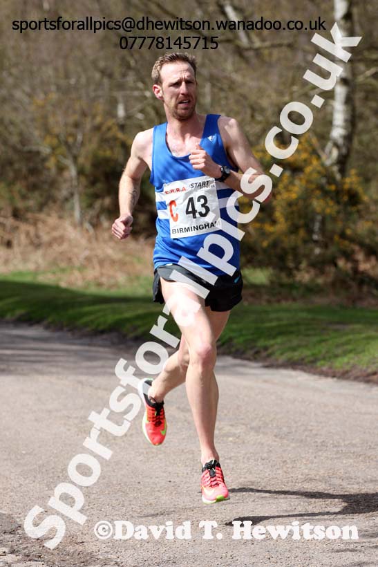 Senior mens English National 12 Stage Road Relay, 2016 English National 12 and 6 Stage Road Relays, Sutton Coldfield, Birmingham. Photo: David T. Hewitson/Sports for All Pics